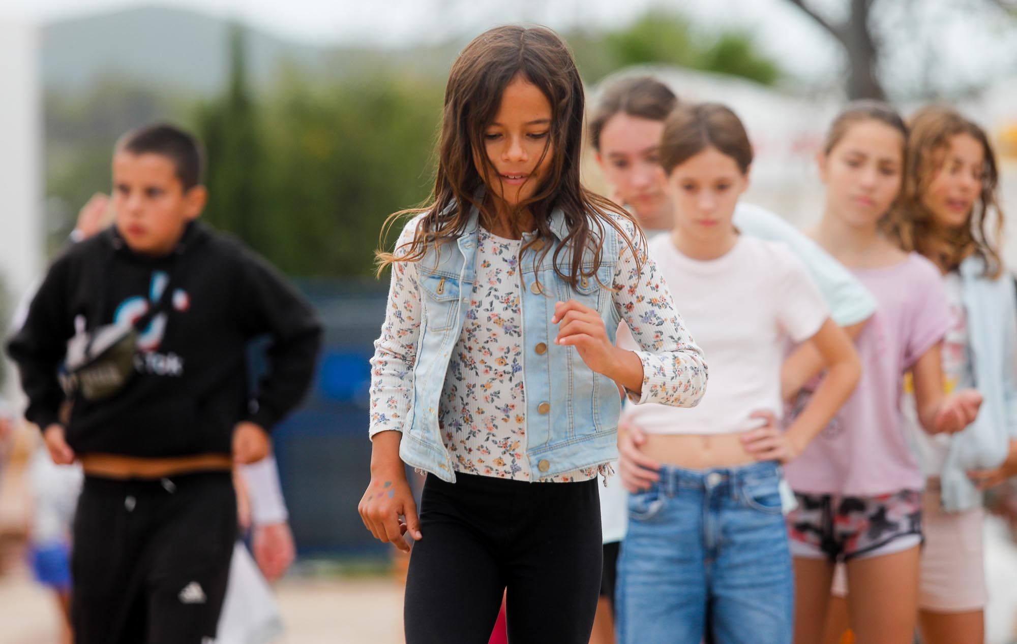 Juegos infantiles en las fiestas de Sant Carles