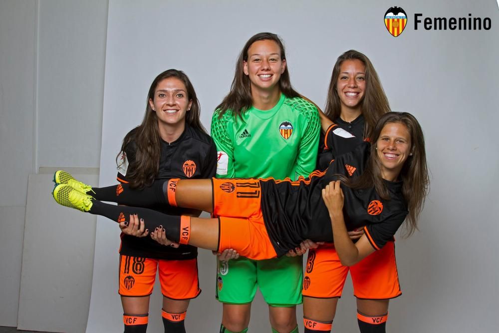 La sesión más divertida del Valencia Femenino