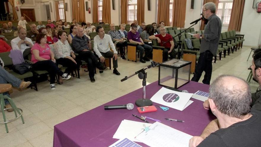 Los inscritos en Podemos rechazan entrar en el Gobierno local