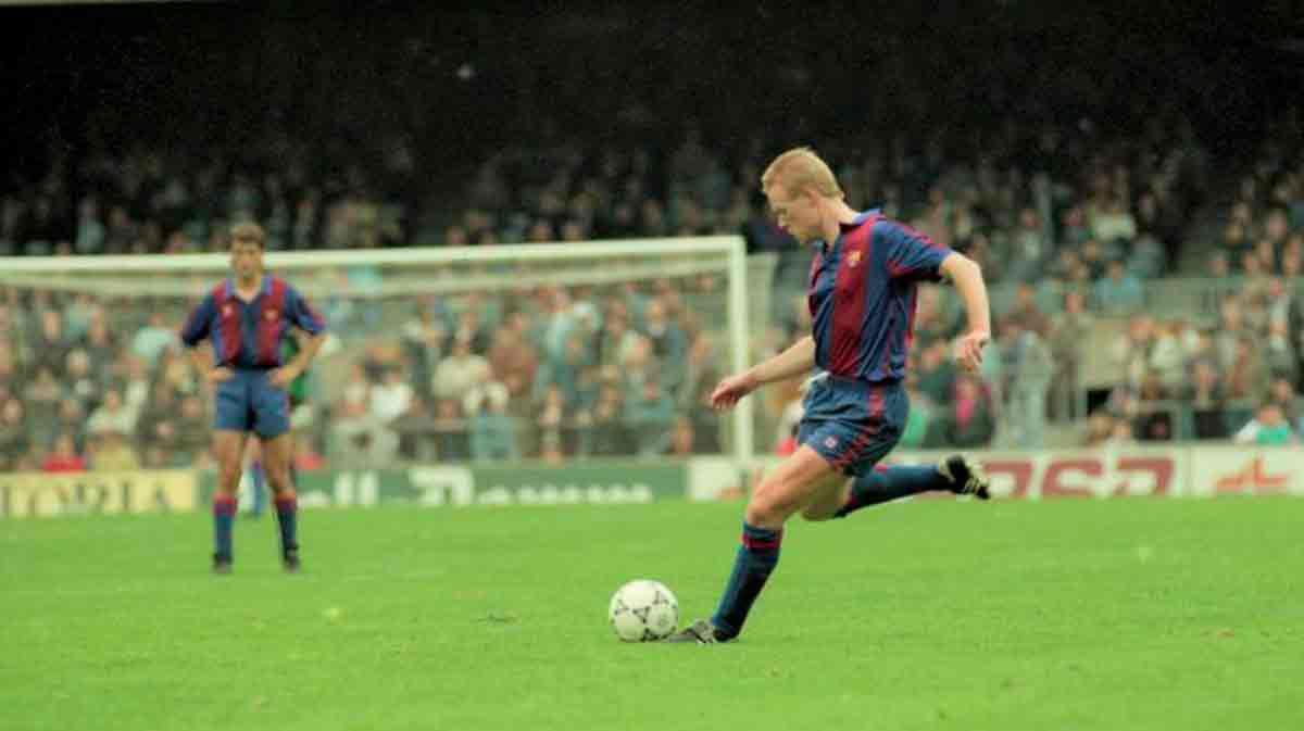 El primer debut de Ronald Koeman en el Camp Nou