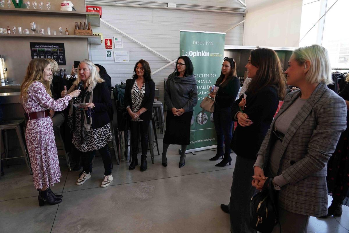 Momento de la actividad de coaching llevada a cabo por miembros de la empresa Cambyo