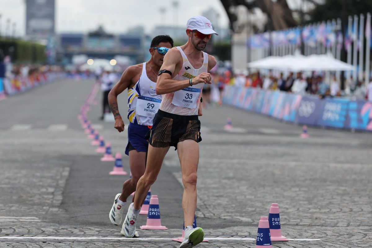 Maratón mixto de marcha
