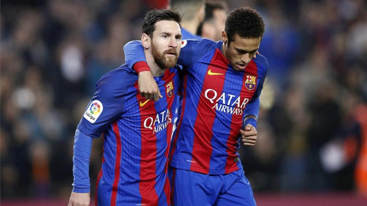 Messi y Neymar, en una imagen de archivo