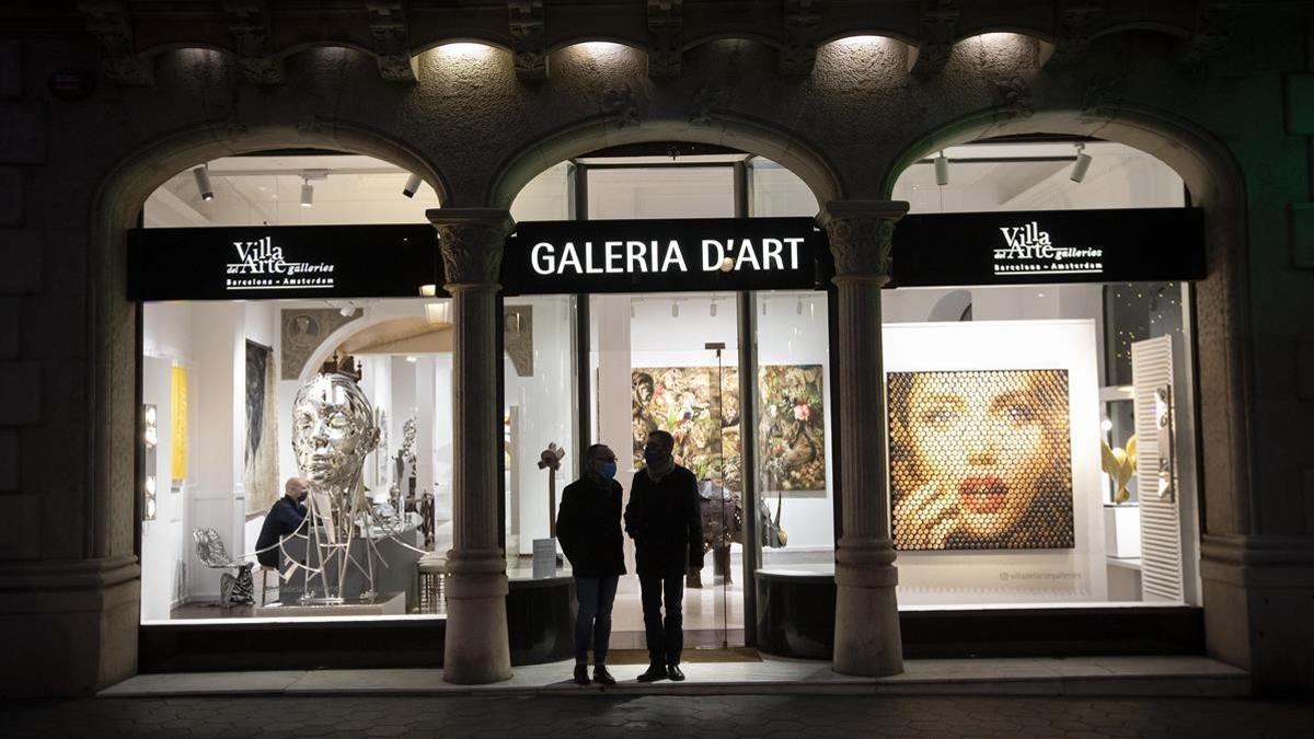 La galería Villa del Arte abre una nueva sede, tiene otras dos en el Gòtic, en el paseo de Gràcia.