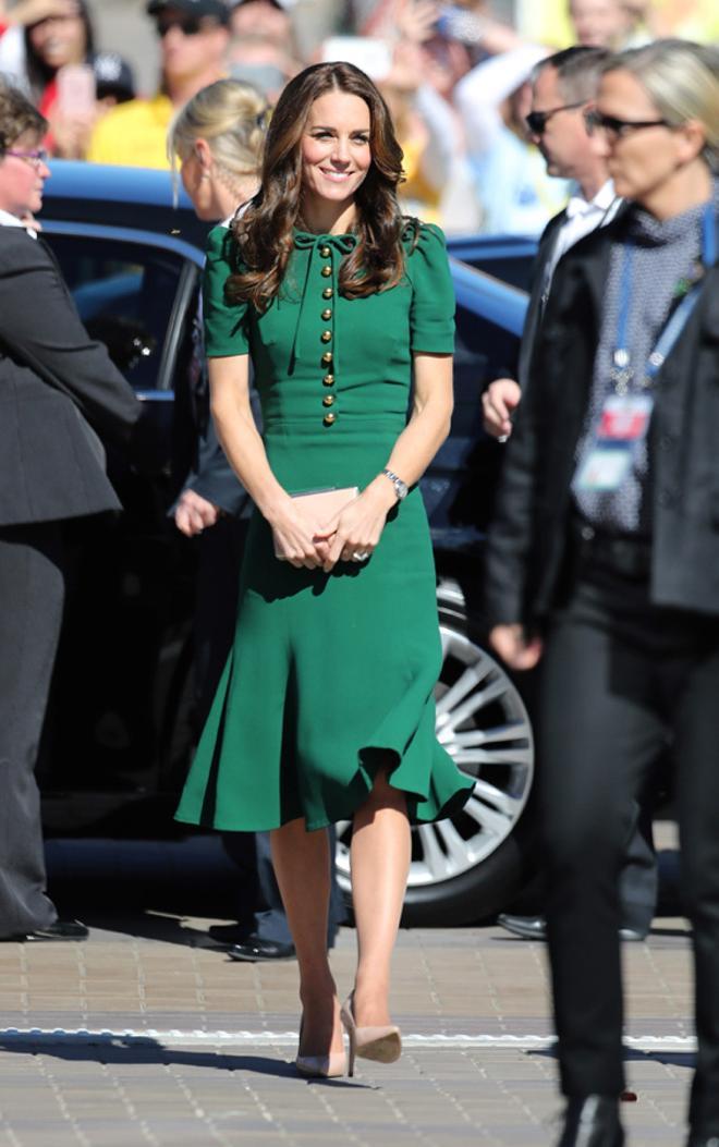 Kate Middleton: vestido verde