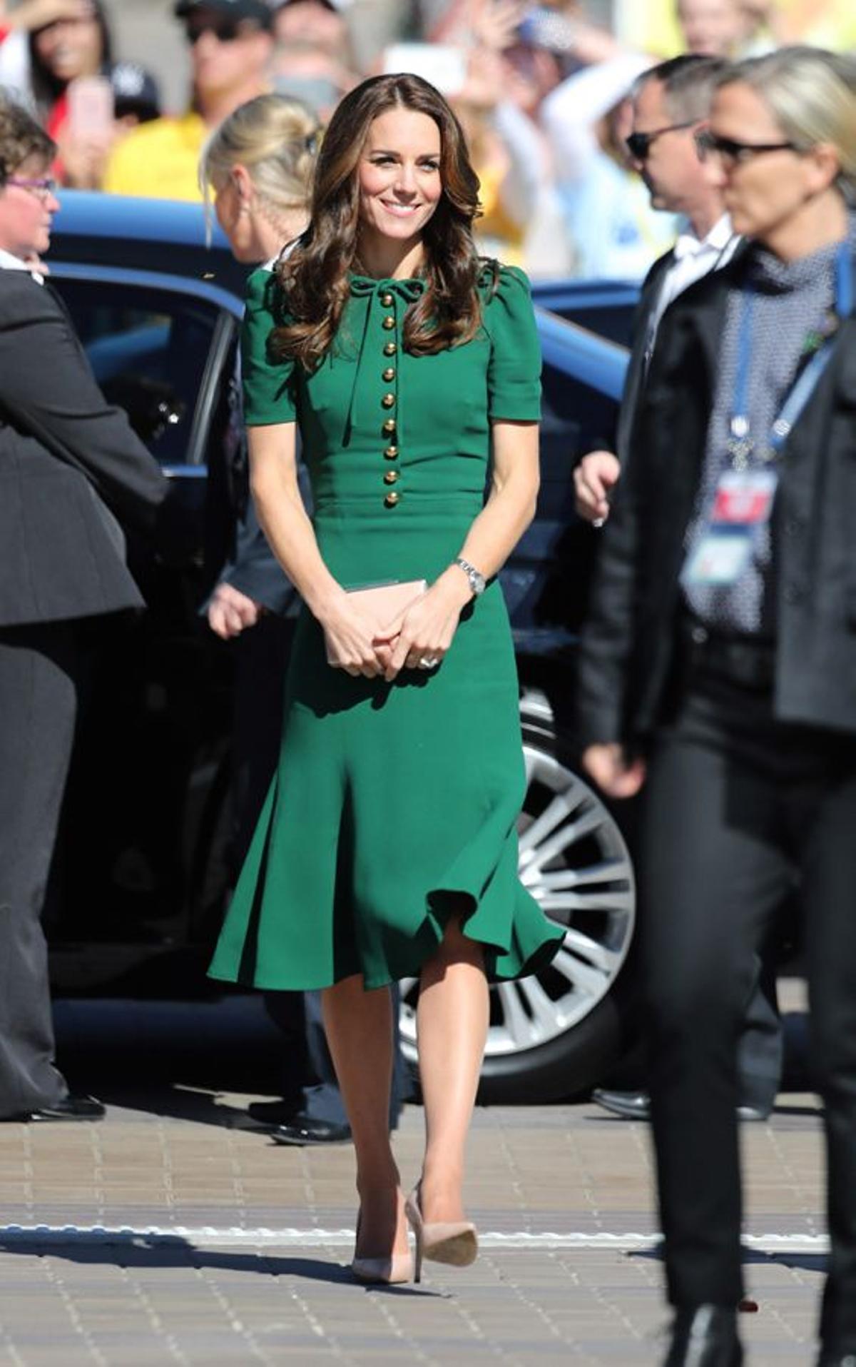 Kate Middleton: vestido verde