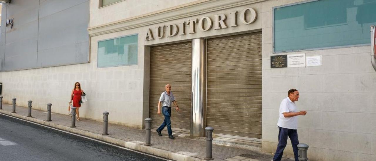 El futuro del auditorio ADOC de Elda, en manos de la Diputación de Alicante