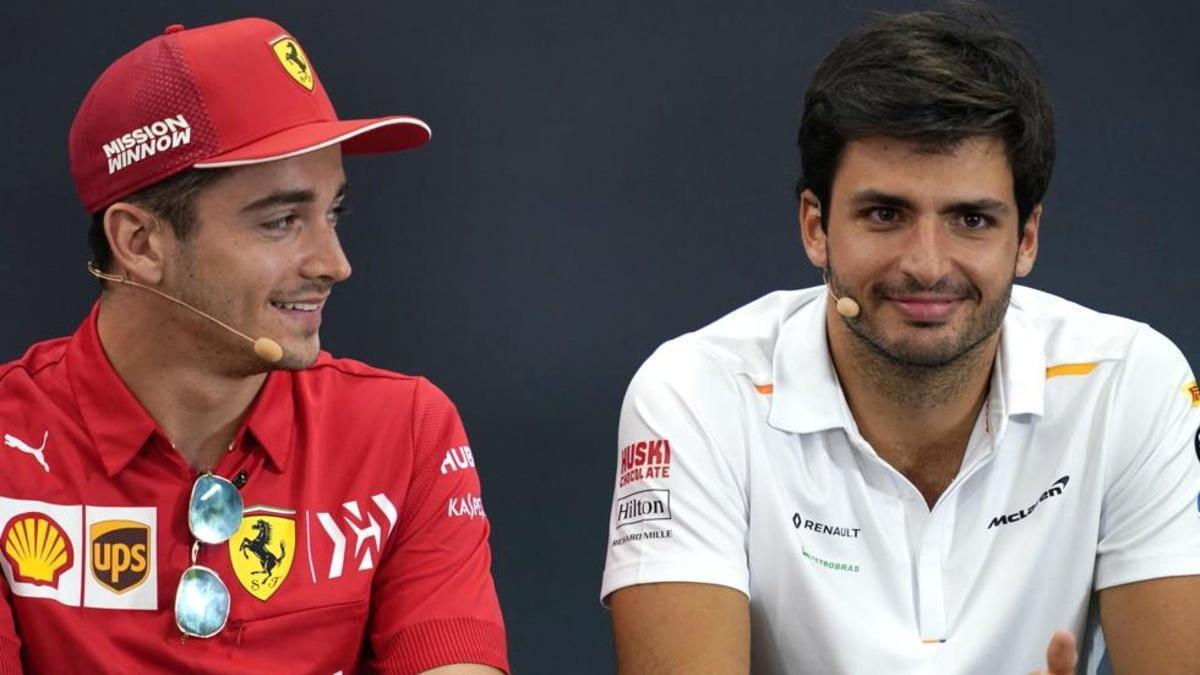 Leclerc y Sainz serán el tandem de Ferrari en 2021