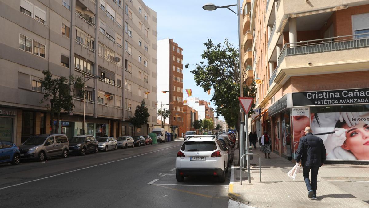 Avenida donde ocurrieron los hechos.