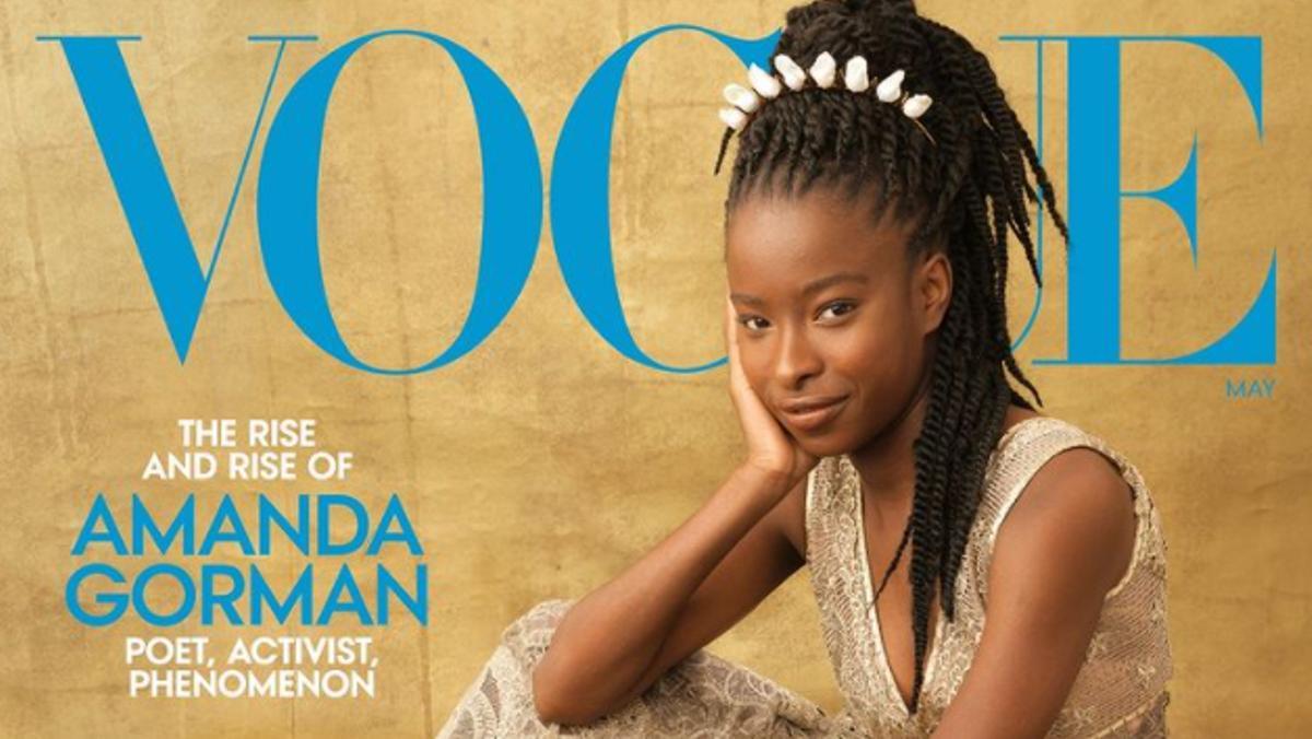 Amanda Gorman, la primera poeta que brilla a la portada de ‘Vogue’