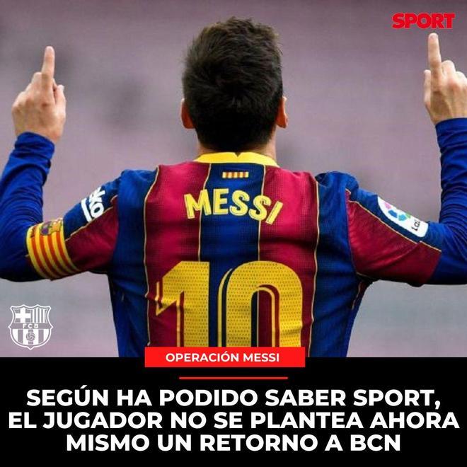 ¿Jugará Messi en el Barça? Los detalles de la posible cesión