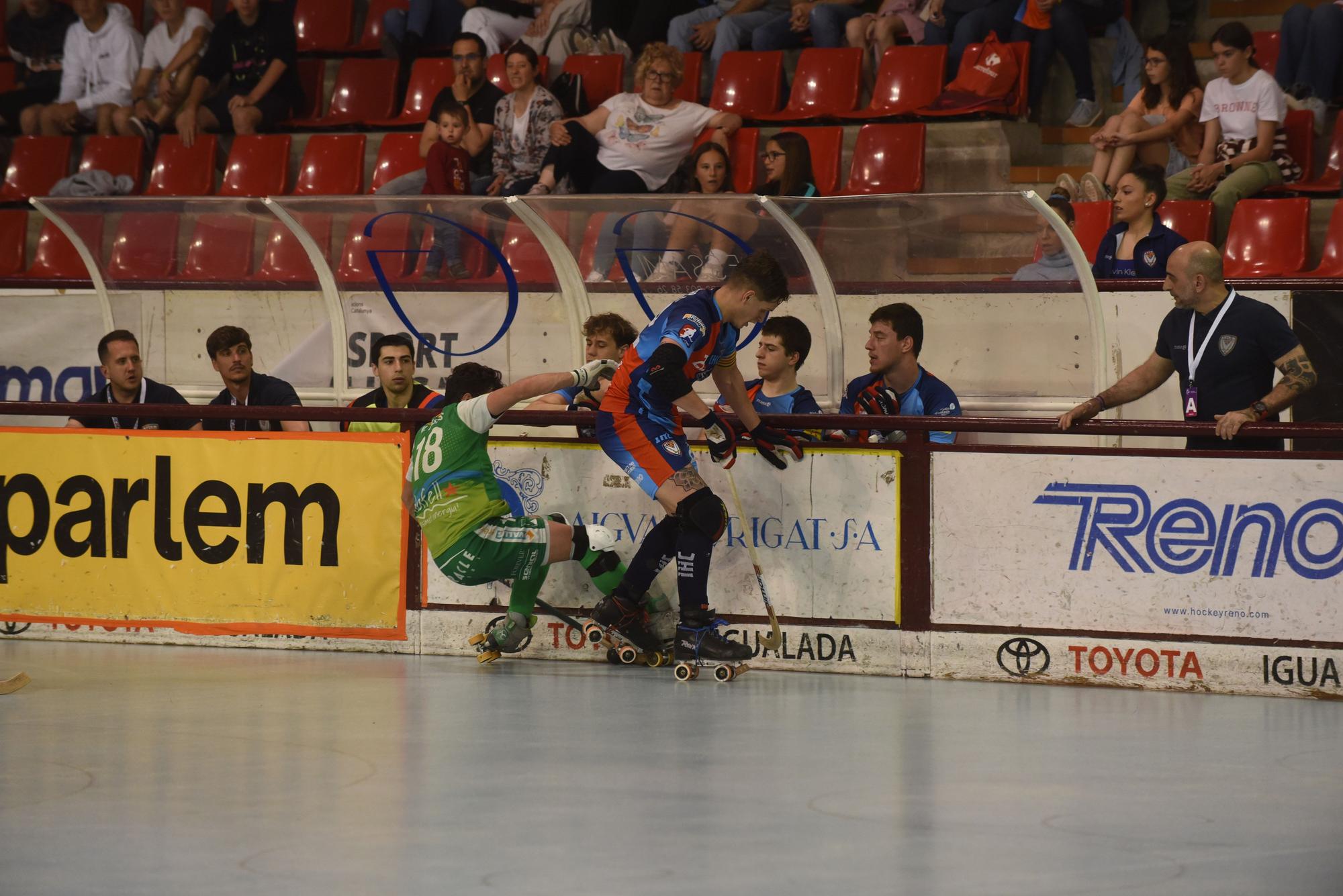 Les millors imatges de l'Igualada Rigat-Parlem Calafell de l'OK Lliga masculina