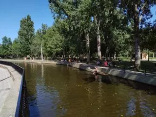 El canal de baños de Plasencia se queda sin agua, al recortar el desembalse la CHT