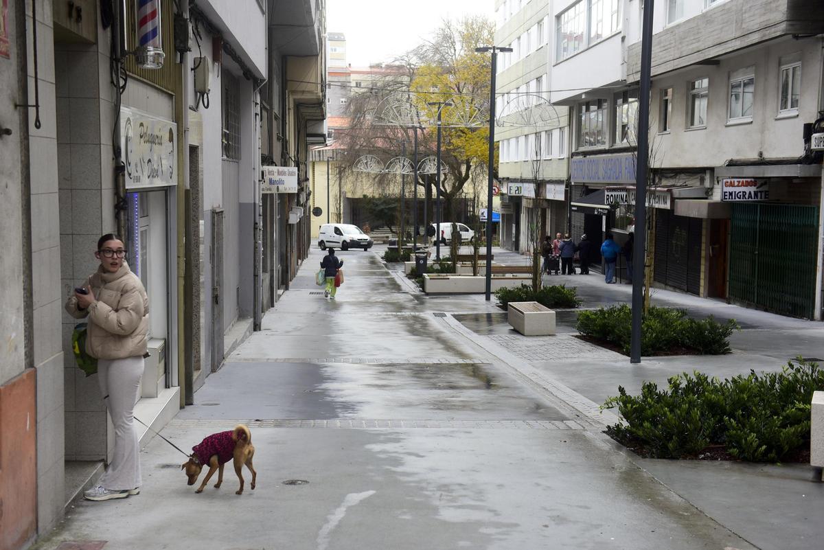 La alcaldesa visita la Sagrada Familia tras la primera fase de obras