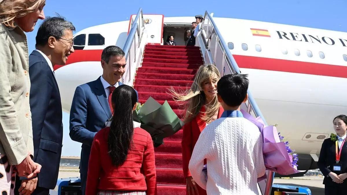 Begoña Gómez ist derzeit mit ihrem Gatten Pedro Sánchez zum Staatsbesuch in China.