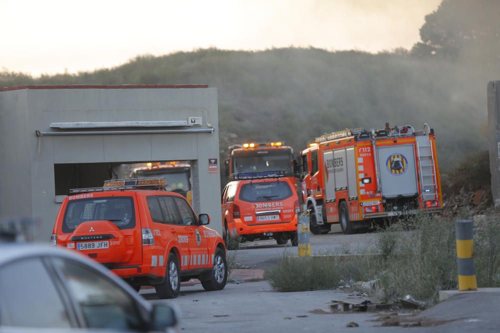 Incendio en Gemersa