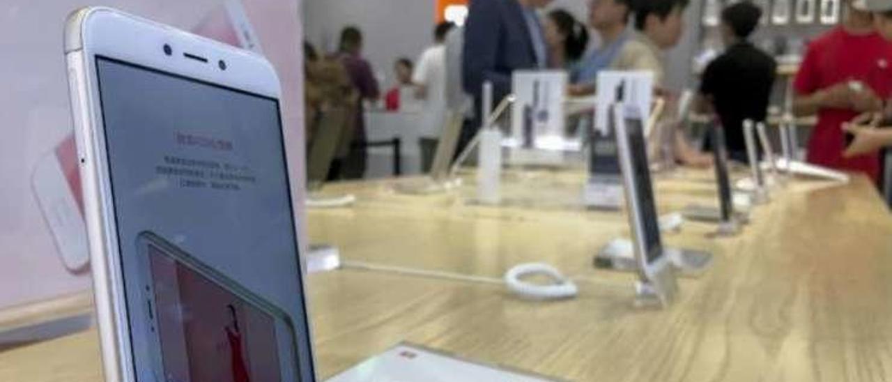 Una de las tiendas de la compañía china Xiaomi.