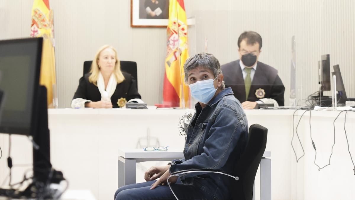 Soledad Iparraguirre en un juicio anterior.