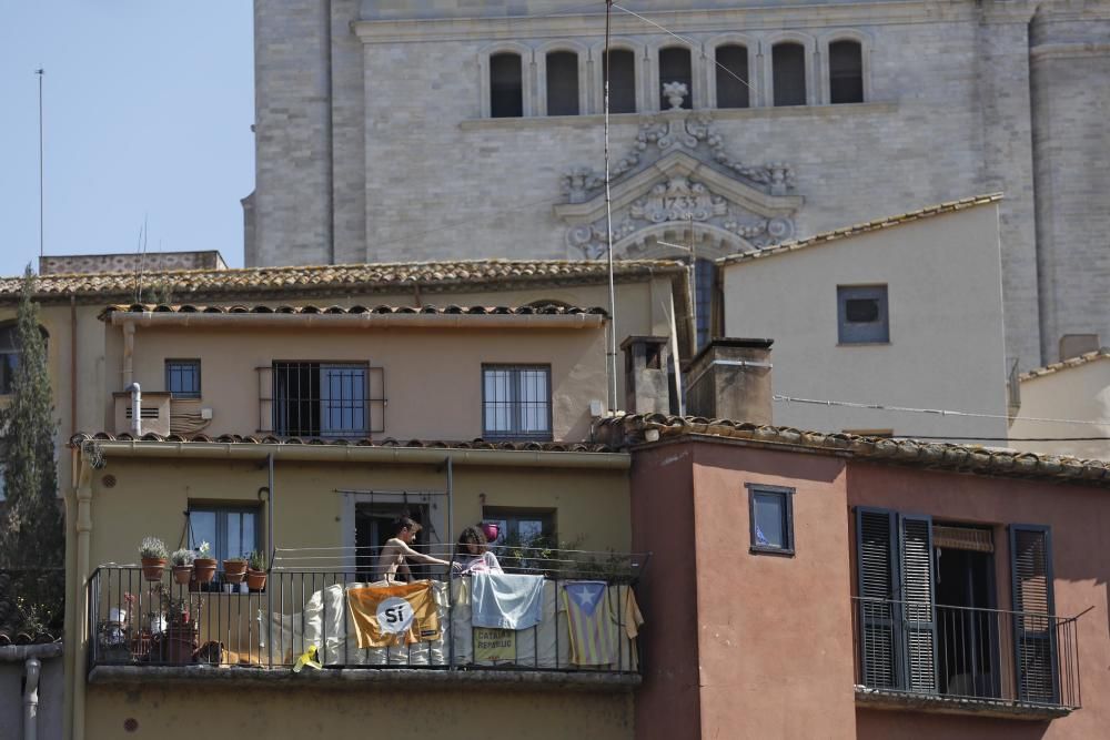 Galeria de fotos: Un passeig per la Girona (de postal), buida pel coronavirus