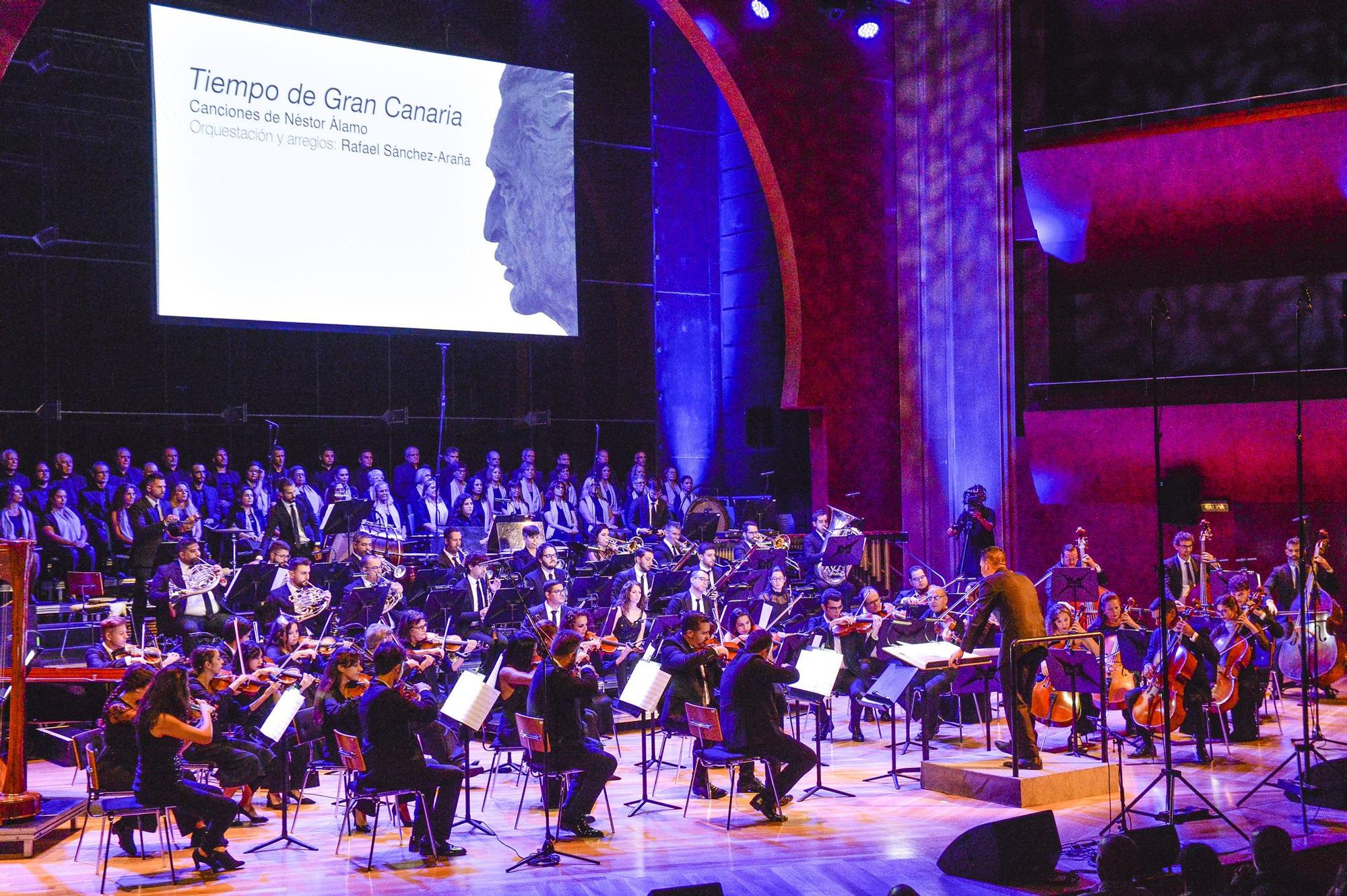 Espectáculo 'Cantos isleños' por el 25º aniversario del Auditorio Alfredo Kraus