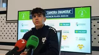 Iago Costas, jugador del Balonmano Zamora Enamora: "Ahora estamos en una buena dinámica"