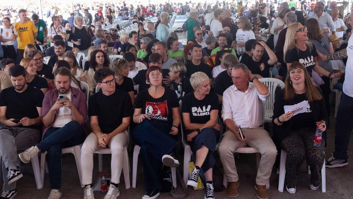 Reproches, listas y actos: así fue el primer día de unidad de la izquierda valenciana