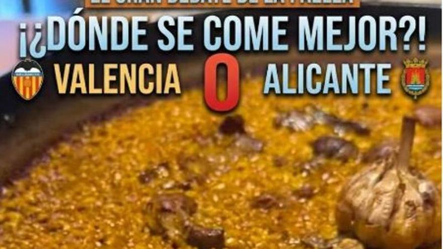 Un valenciano se rinde al arroz alicantino: 