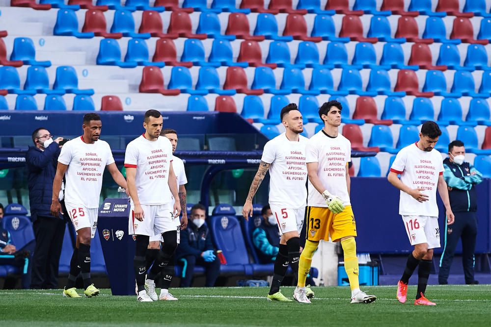 Levante - Sevilla, en imágenes