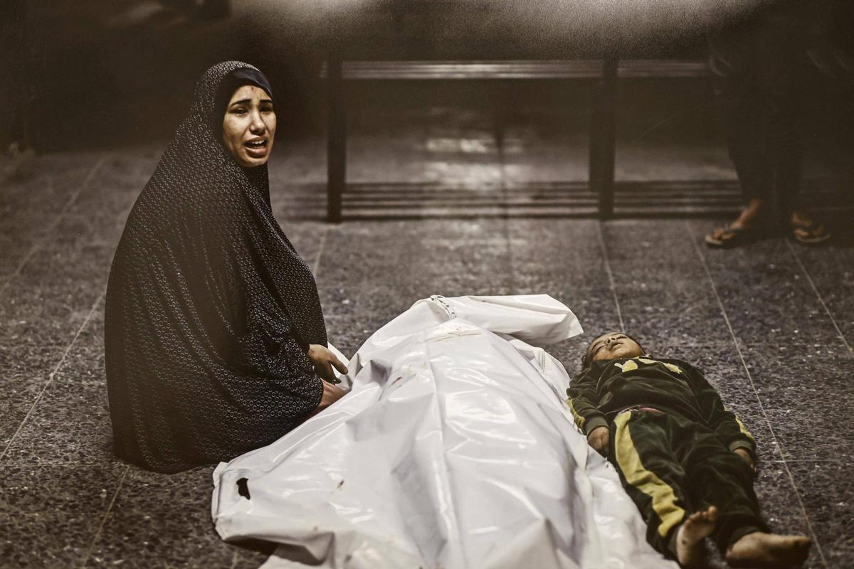 Les imatges de l'exposició fotogràfica de Gaza