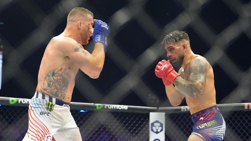 Gaethje sorprende a Topuria en el tercer asalto