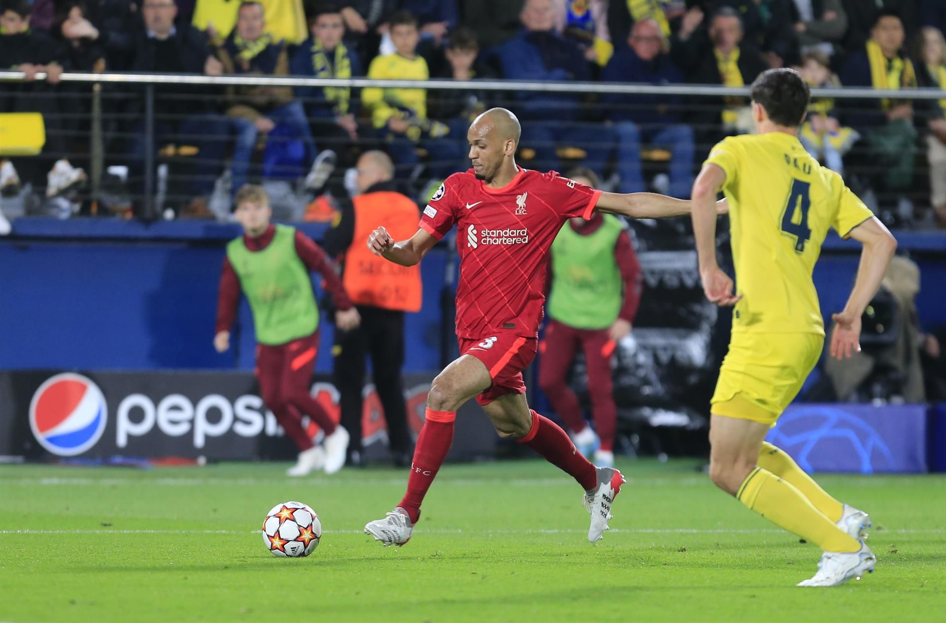 Las mejores imágenes de la primera parte del Villarreal-Liverpool