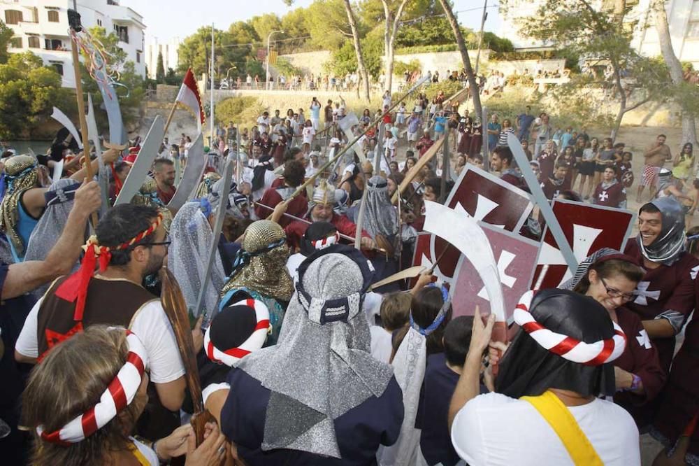 Fiesta de moros y cristianos en Santa Ponça