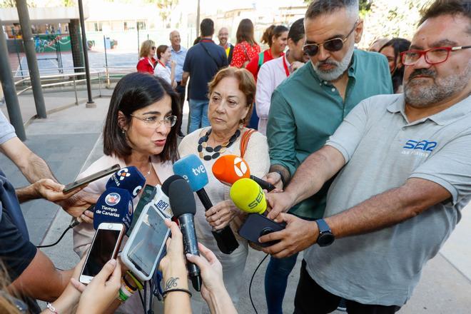 Candidata del  PSOE a la alcaldía de Las Palmas de Gran Canaria, Carolina Darias