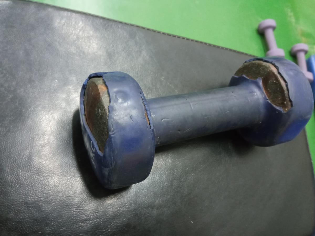 Material deteriorado