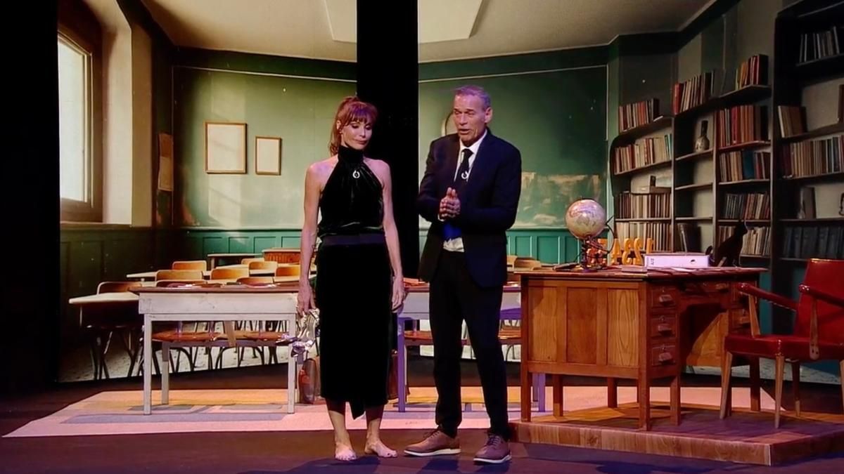 Momentazo de Carlos Lozano y Cristina Piaget  en GH DÚO