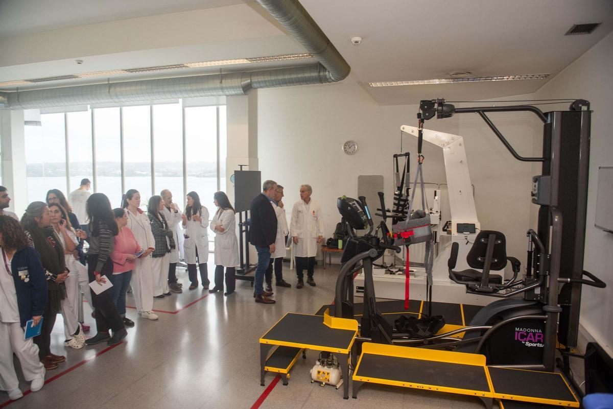 El Hospital de A Coruña integra la robótica en la rehabilitación de pacientes con daño cerebral adquirido