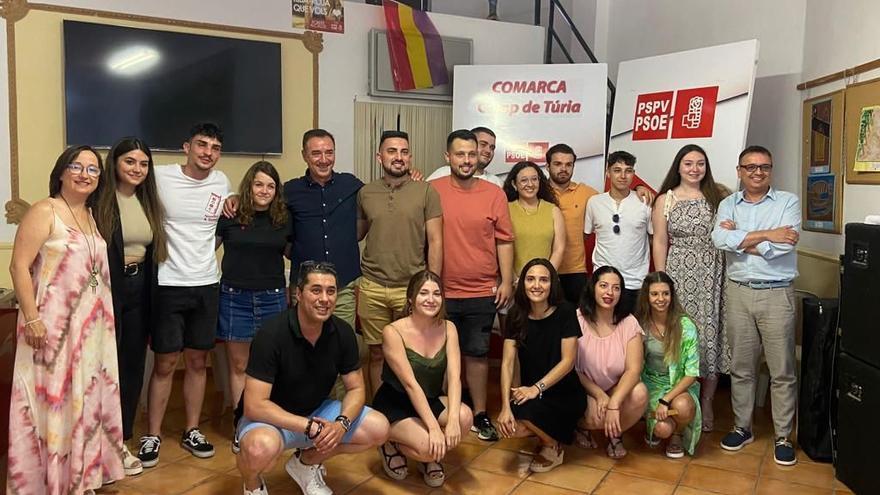 Ejecutiva local de Joves Socialistas en Riba-roja