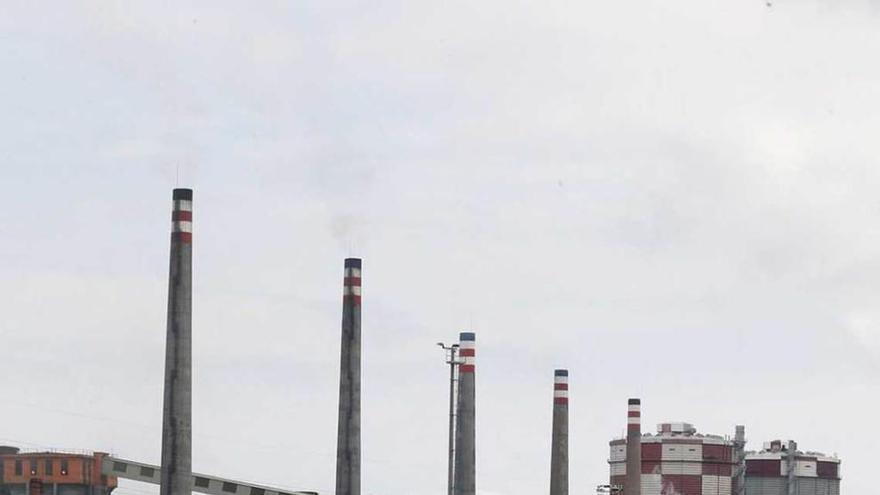 Baterías de coque de Arcelor-Mittal en Avilés.