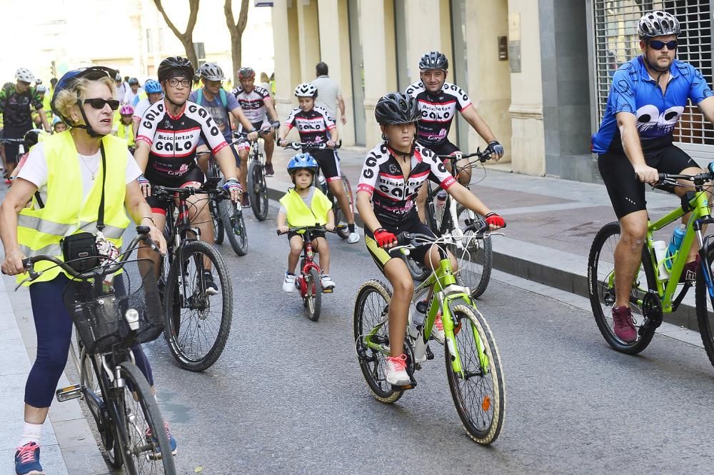 Marcha por la Semana de la Movilidad en Elche