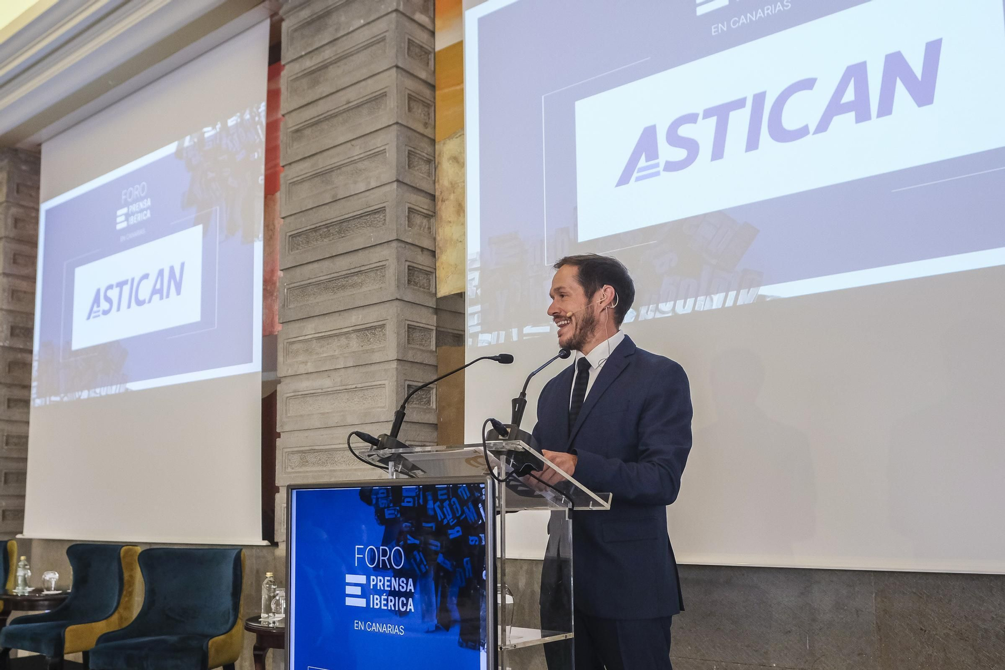 Foro Cambio Climático, con la presencia del consejero de Transición Ecológica del Gobierno de Canarias, Mariano Hernández Zapata. 