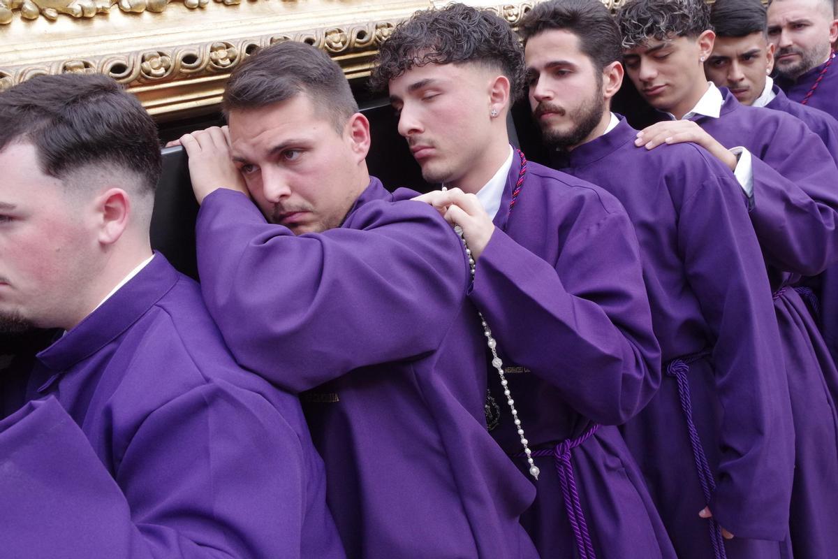 Trono de Jesús de Medinaceli el viernes 27 de marzo de 2026 en Málaga