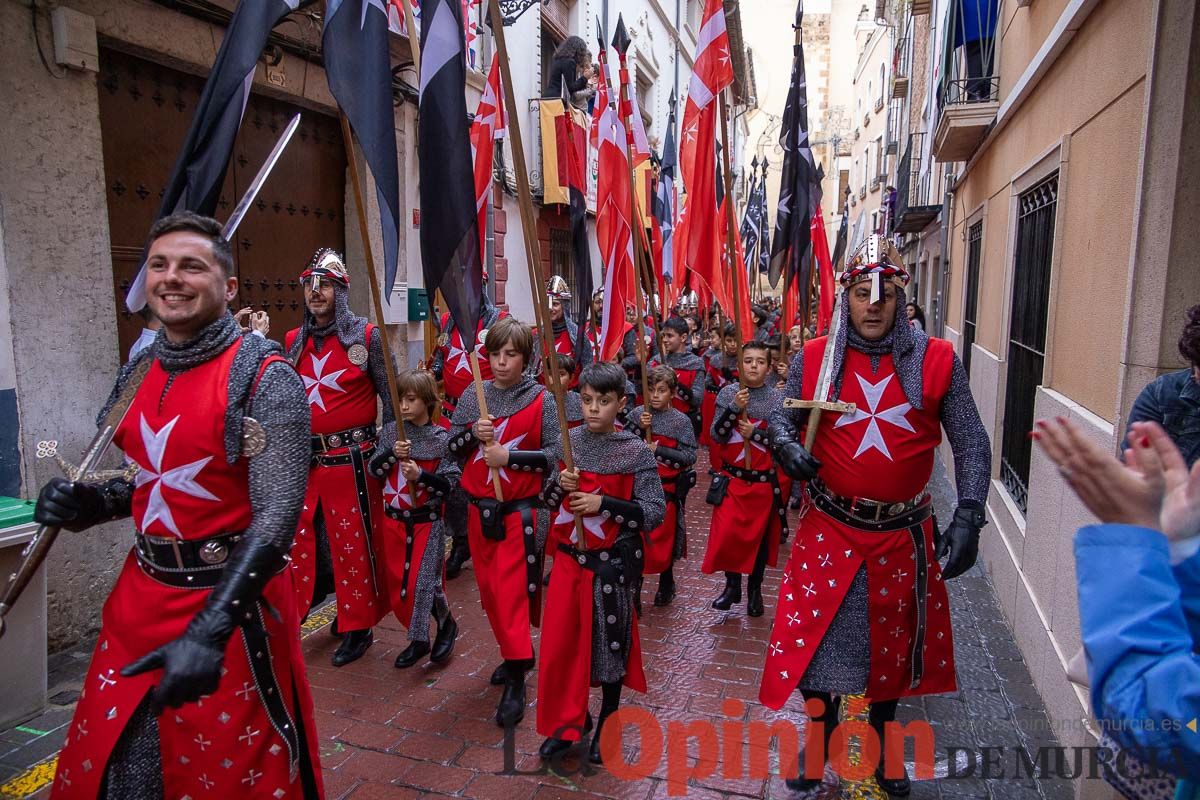 Desfile de Moros y cristianos y parlamento en las Fiestas de Caravaca