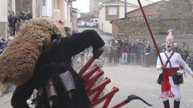 Celebración de Los Carochos en Riofrío de Aliste. | LOZ