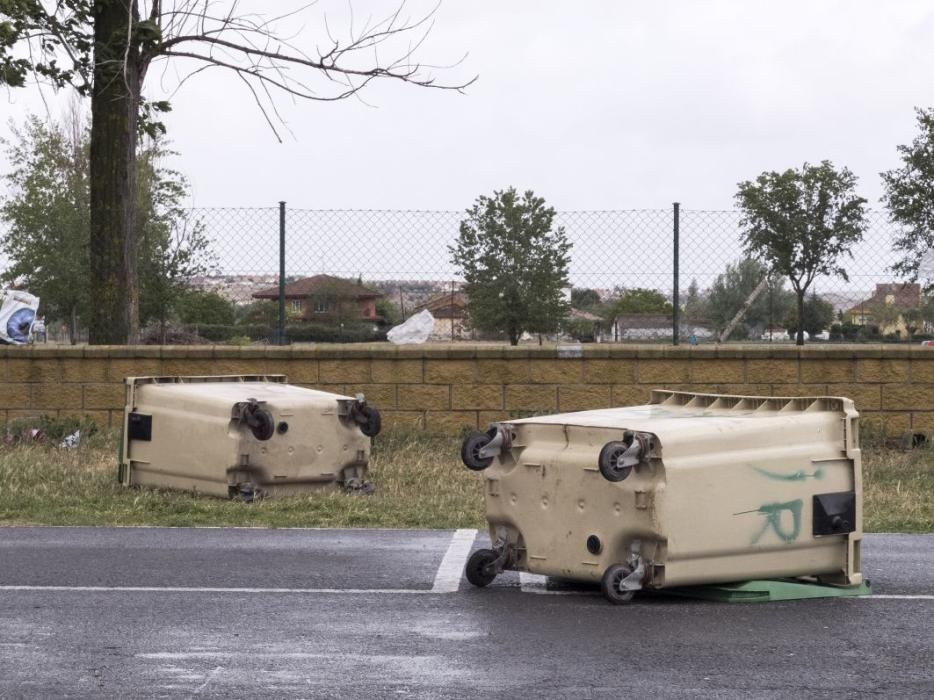 Incidentes por viento en Castilla y León