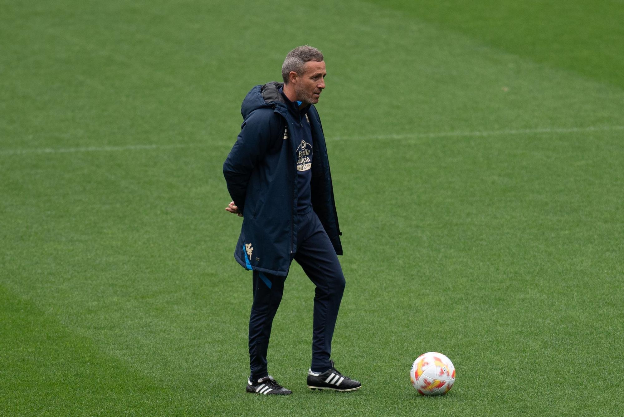 El Dépor prepara en Riazor el partido de Córdoba