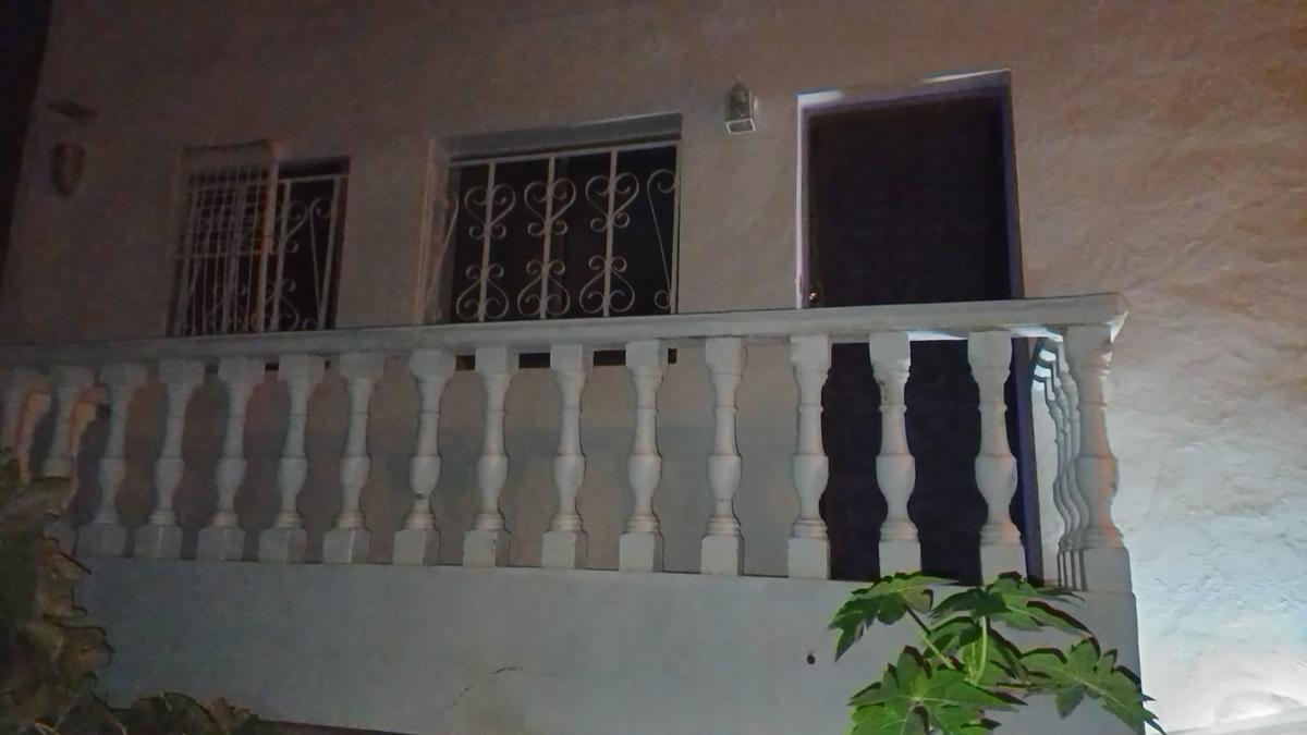 Casa donde ocurrió la agresión en La Jaca