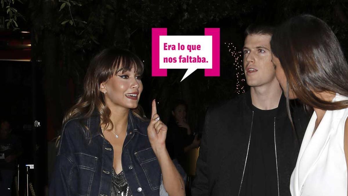 Aitana y Miguel Bernardeau juntos por la calle