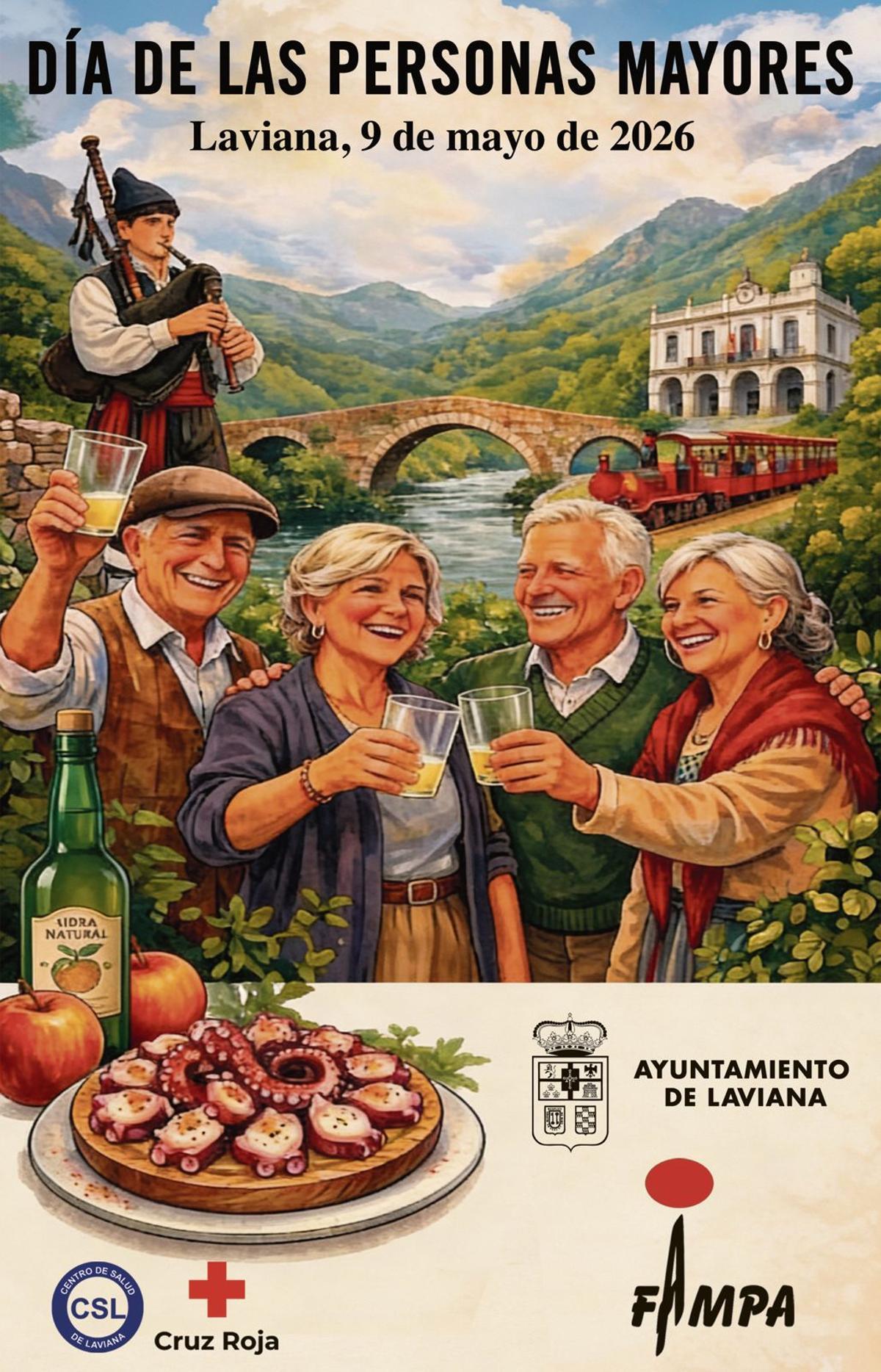 Día de las personas mayores en Laviana
