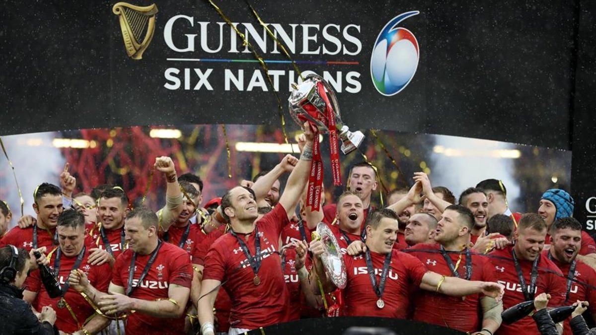 Gales celebra la victoria en esta edición del Seis Naciones