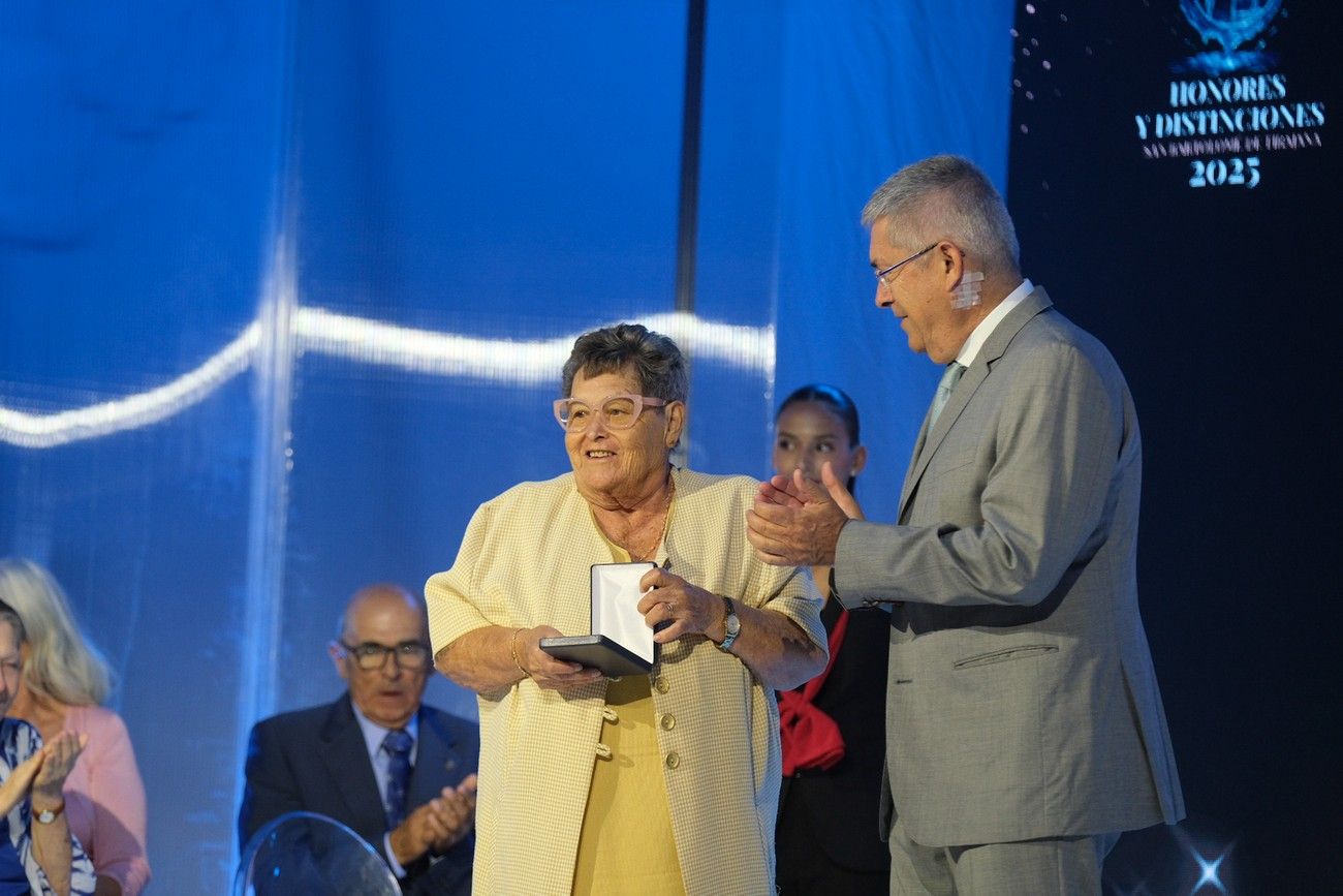 Gala de Honores y Distinciones de San Bartolomé de Tirajana